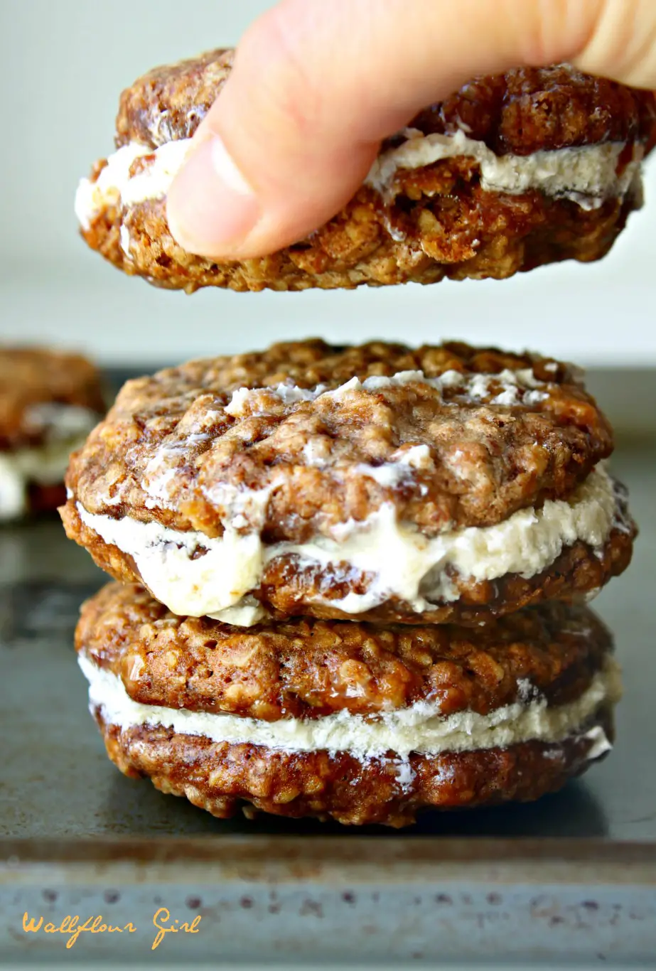 Biscoff Oatmeal Cookie Pies with Whipped Coconut Filling 18--042414